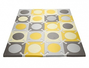 Напольный коврик, золото/серый (Skip Hop, SH 245011veg)